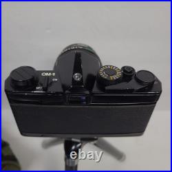 Olympus OM-1 Vintage SLR 35mm Manual Camera BLK, withAccessories