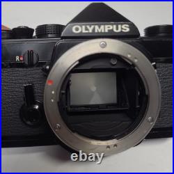 Olympus OM-1 Vintage SLR 35mm Manual Camera BLK, withAccessories