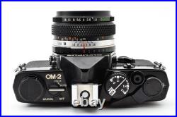 Olympus OM-2 35mm SLR Film Camera Body OM-System Vintage w 50mm Lens Near Mint