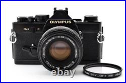 Olympus OM-2 35mm SLR Film Camera Body OM-System Vintage w 50mm Lens Near Mint