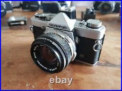 Olympus OM1N md 35mm Vintage Camera With Zuiko 50mm F1.8 Lens