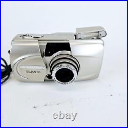 Olympus Stylus 150 35mm Point & Shoot Film Camera 37.5-150mm Lens Zoom Vintage