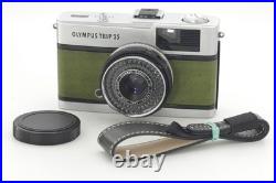 Olympus TRIP35 Vintage Green CLA'd/N MINT Film Camera Point & Shoot sn354978