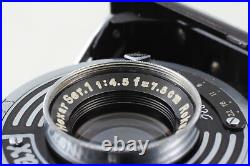 Opt MINT? Konishiroku Semi Pearl Vintage Film Camera Hexar 75mm f4.5 From JAPAN