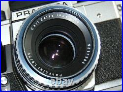 PRAKTICA VLC 2 Spiegelreflexkamera Lens Objektiv Pankolar 1,8/50 Carl Zeiss Jena