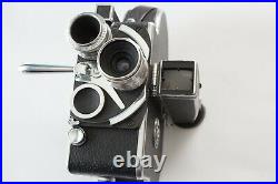 Paillard Bolex 16mm movie film camera + 2 lenses accessories + case