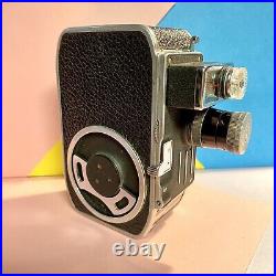 Paillard Bolex C8 SL 8mm Cine Camera With Yvar f1.9 13mm & 2.8 36mm Lens Indie