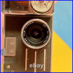 Paillard Bolex C8 SL 8mm Cine Camera With Yvar f1.9 13mm & 2.8 36mm Lens Indie