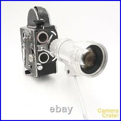 Paillard Bolex H16 16mm Cine Film Camera & 17.5-70mm f/2.4 Lens Working XL-4260
