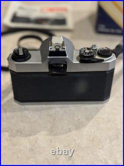 Pentax Asahi K1000 35mm SLR Camera Kit with 50mm f/1.4 Lens Made in Japan Vintage