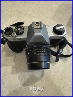 Pentax Asahi K1000 35mm SLR Camera Kit with 50mm f/1.4 Lens Made in Japan Vintage
