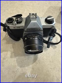 Pentax Asahi K1000 35mm SLR Camera Kit with 50mm f/1.4 Lens Made in Japan Vintage
