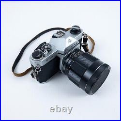 Pentax K-1000 Camera Vintage 35mm SLR Asahi Sears 55 Marco Lens Filters Lot