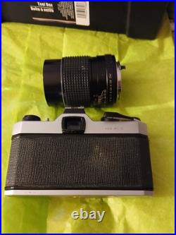Pentax K1000 35mm SLR Film Camera + Sears 80-200mm f/4 Len? Vintage Classic Pentax K1000 35mm SLR Film Camera + Sears 80-200mm f/4 Len? Vintage Classic