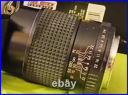 Pentax K1000 35mm SLR Film Camera + Sears 80-200mm f/4 Len? Vintage Classic Pentax K1000 35mm SLR Film Camera + Sears 80-200mm f/4 Len? Vintage Classic