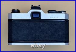 Pentax K1000 Camera + 50mm f/2 Lens Tested Working Free Shipping Vintage