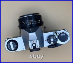 Pentax K1000 Camera + 50mm f/2 Lens Tested Working Free Shipping Vintage