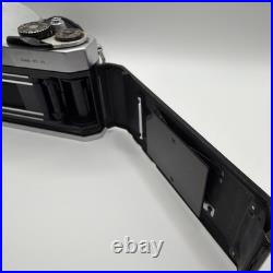 Pentax K1000 SLR Camera Black Silver with Albinar ADG 28mm f/2.8 Macro Lens