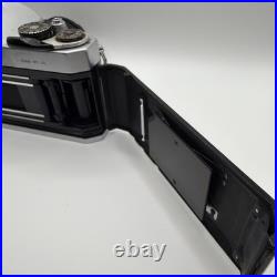 Pentax K1000 SLR Camera Black Silver with Albinar ADG 28mm f/2.8 Macro Lens