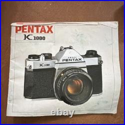 Pentax K1000 Vintage SLR Camera with Tristar 320TZB Flash, Extra Lenses