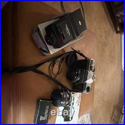 Pentax K1000 Vintage SLR Camera with Tristar 320TZB Flash, Extra Lenses