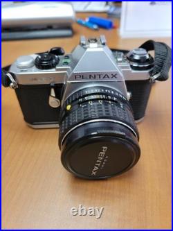 Pentax ME F 35mm Film Camera with Lens Vintage SLR Camera Untested