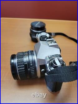 Pentax ME F 35mm Film Camera with Lens Vintage SLR Camera Untested