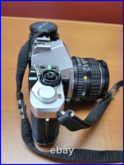 Pentax ME F 35mm Film Camera with Lens Vintage SLR Camera Untested