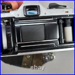 Pentax ME Super 35mm Film Camera With 50mm Asahi Lens & Vintage Strap