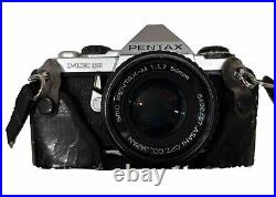 Pentax ME Super 35mm SLR Camera Kit with 50mm Lens Vintage Excellent