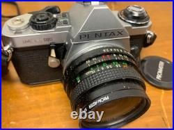 Pentax ME Super Vintage Film Camera With Extra Lens Auto Promaster 75-200mm