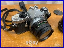 Pentax ME Super Vintage Film Camera With Extra Lens Auto Promaster 75-200mm