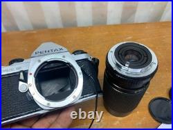 Pentax ME Super Vintage Film Camera With Extra Lens Auto Promaster 75-200mm