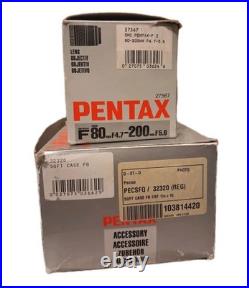 Pentax SF1 35mm Film Camera Kit Vintage Autofocus Fun with Lenses & Boxes