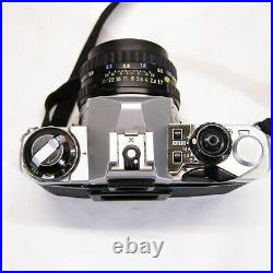Pentax SLR ME Super 35mm Film Camera 50mm 11.7 Lens Tested EUC VINTAGE