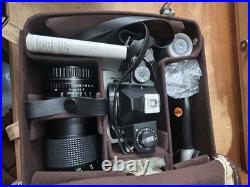 Pentax Super 50/200mm Lens & Vtg Casino 55/135 mm Lens + Lots Of Extras And Bags