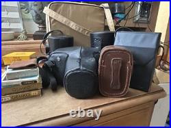 Pentax Super 50/200mm Lens & Vtg Casino 55/135 mm Lens + Lots Of Extras And Bags