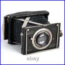 Plaubel Makina I 6x9 Folding Camera with Anticomar 10cm 100mm f2.9 Lens (Read)