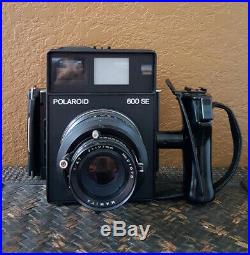 Polaroid 600SE Medium Format Camera with 127mm f 4.7 Mamiya Lens 600 SE