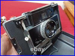 Polaroid Land Camera Model 195 withTominon 114mm f3.8 Tomioka Lens UNTESTED