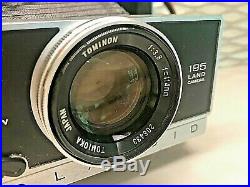 Polaroid Land Camera Vintage Model 195 Tominon 114mm F/3.8 Lens