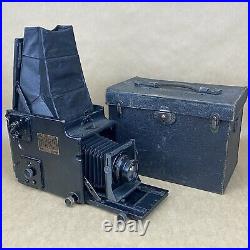 R. B. Auto Graflex 3x4 With Bausch & Lomb Lens & Case