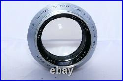 R. B. Graflex Series D 4x5 camera with 7 f4.5 Ektar lens. Cut film magazine