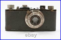 RARE Leica I Mod (C) Camera Body, (5) Digit S/N with Elmar Nickel Lens & Case