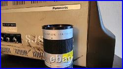 RARE Panasonic Vintage TV Camera WV-342 With JVC TV Lens (working)