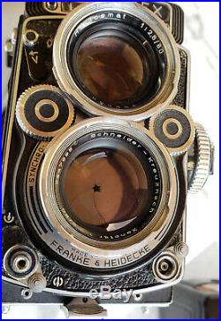 RARE Rolleiflex 2.8F TLR Film Camera with f2.8 Xenotar 80mm lens No Reserve