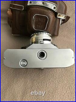 RARE Soviet Vintage camera ZENIT 4 Lens VEGA 3 (2,8/50) Mount Bayonet-C USSR