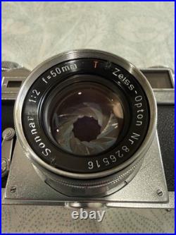 RARE Vintage Zeiss Ikon CONTAX II Film Camera Sonnar Option 50mm 12 Lens