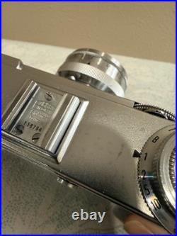 RARE Vintage Zeiss Ikon CONTAX II Film Camera Sonnar Option 50mm 12 Lens