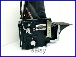 RB Super D Graflex Camera with Graflex Film Pack Adapter Kodak f-4.5 Lens